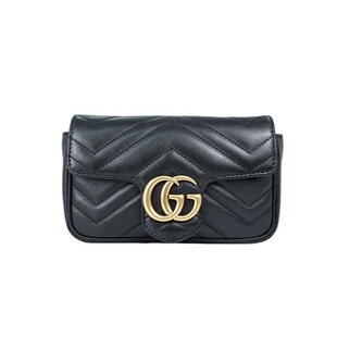 9.9新Gucci 迷你單肩斜挎包送禮物 Marmont馬蒙鏈條包女款 古馳