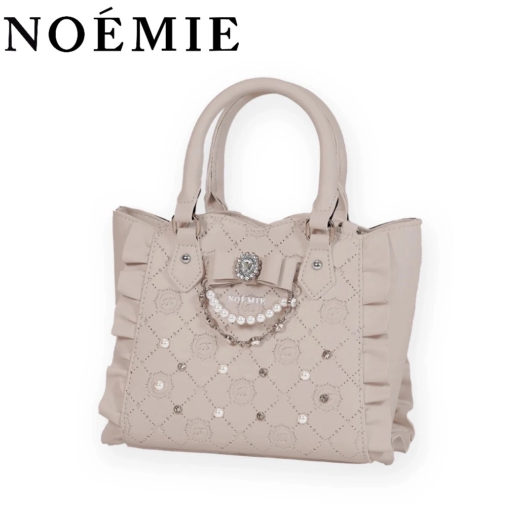In-stock Japanese NOEMIE· Miss Sakuramaru collaboration shining Jewelry 2way bag, mass-produced Lolita Tote bag