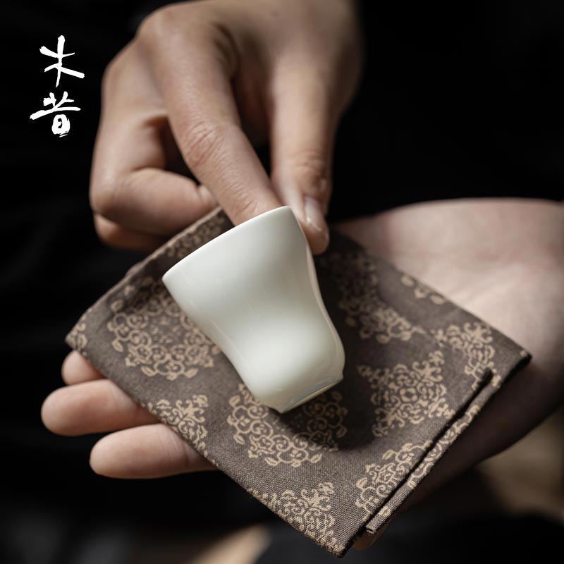 Wood Shake Handmade White Porcelain Smelling Cup Jade Langur Cup Tea Cup Hands For Thin Tire Kung Fu Small Tea Instrumental Tasting Cup-Taobao