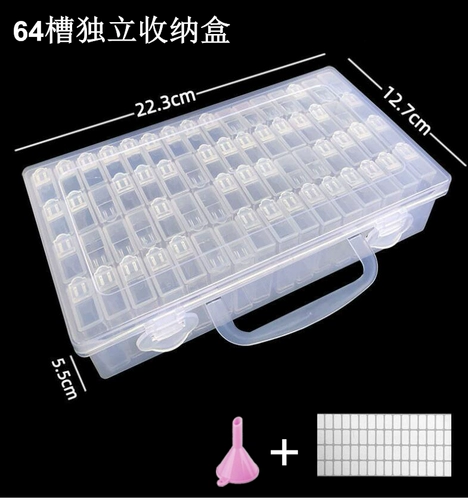 Новая модель 28/56/64/32 Слот Бриллиантовая покраска для хранения.