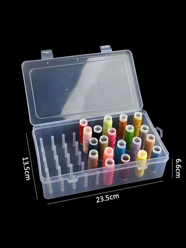 Пластиковая универсальная коробка для хранения, прозрачный маленький комплект, делается под заказ, (Трансграничная торговля)