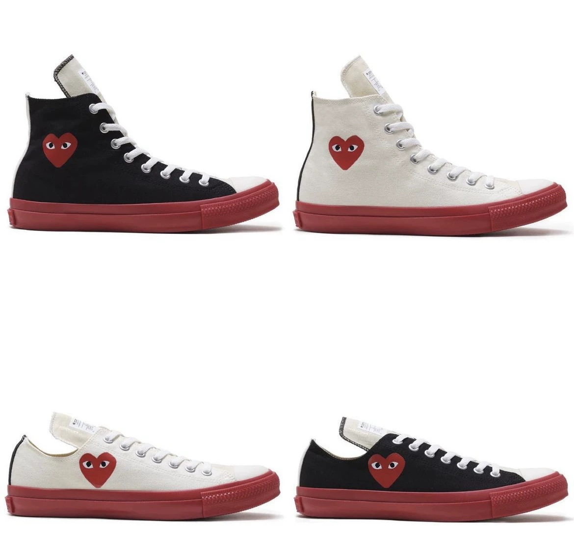 Little Monkey Japan Purchase Japan Purchasing Agency CDG PLAY Kawakubo Rei совместный бренд red bottom Converse 1970s обувь