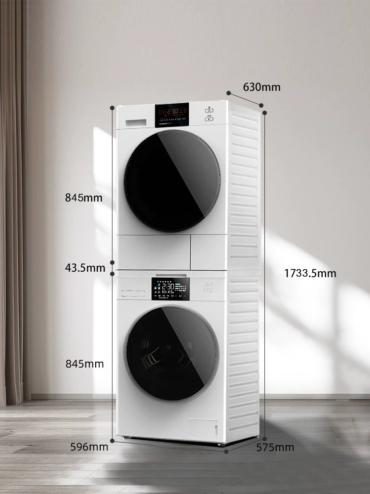 Panasonic heat pump type inverter 10+9 washing machine dryer drying and drying set white moonlight Pro Naew+EH900W