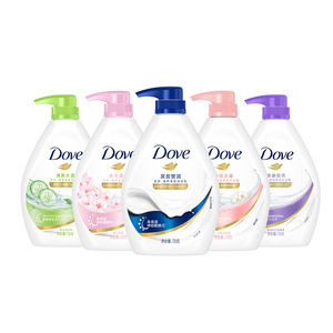DOVE多芬深层滋养保湿沐浴露乳套装清洁留香730g官方正品