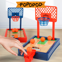 Douyin childrens finger catapult board game shooting machine ball stand parent-child double interactive educational toy boys and girls 3 years old and 6 years old