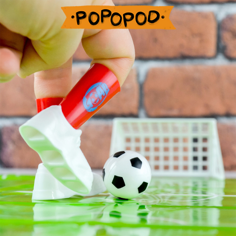 Mini Finger Football Fingertip Soccer Shoes Set Desktop Interactive Sports Games Decompression Children's Toy Gift