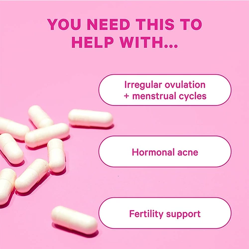 American Direct Mail Pinkstork Myo Chiro Inositol3.6: 1 Улучшенная версия мозететерола подготовки 60 капсул