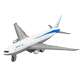 ເຮືອບິນໂດຍສານອະລູມີນຽມໂລຫະປະສົມຊຸດ simulation ດຶງກັບຜູ້ໂດຍສານເຮືອບິນຂອງຫຼິ້ນເດັກນ້ອຍແລະເດັກຊາຍການບິນ Boeing 777 ຂອງຂວັນເຮືອບິນຂະຫນາດນ້ອຍ