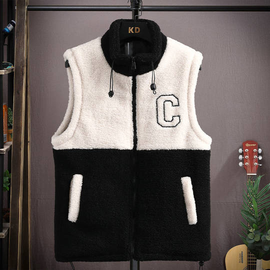 Autumn and Winter Vest for Boys, Fleece Sleeveless Polar Fleece Vest, Outdoor Sports Fleece Jacket, Vest, Waistcoat, Jacket for Men