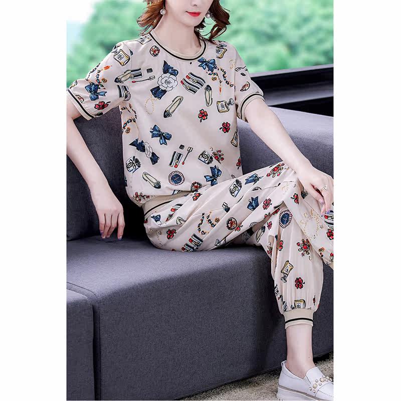 XHGE relaxed and leisurely summer refreshing style fashionable and trendy age-reducing artifact no regrets and vitality suit