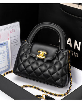 2026 New Authentic Designer Brand Chanel ­ Nai Bag Women's Genuine Leather Boutique Fashion Versatile Single Shoulder Crossbody Women's Bag