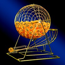 Lucky large dial double color ball pond selector large metal rock machine manual drawer