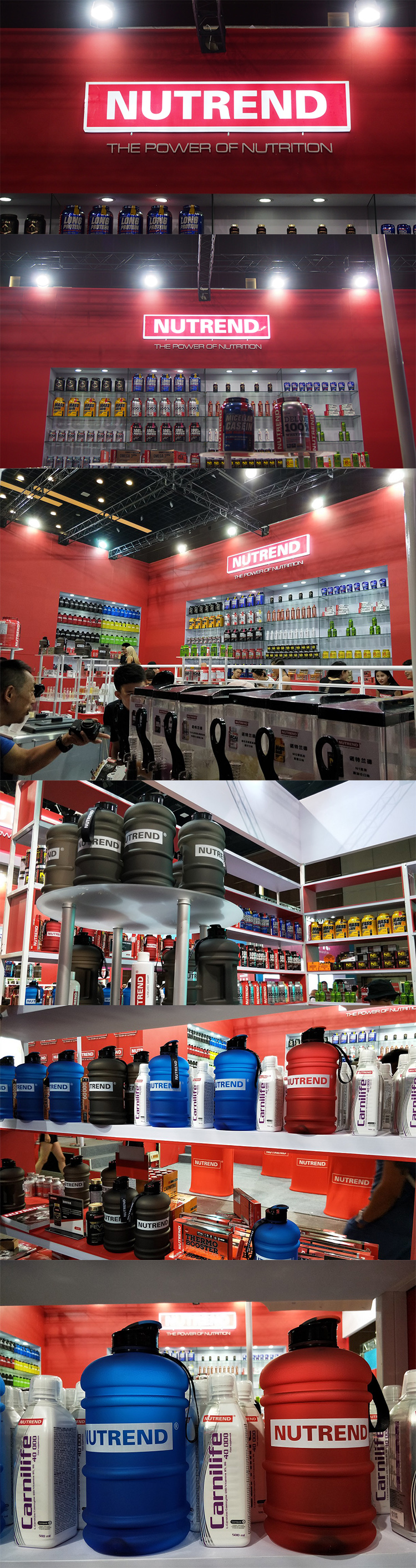 NUTREND Nordland thể thao xô chai nước 2.2L công suất lớn tập thể dục đặc biệt mát mẻ thể thao chai bình nước thể thao nike	