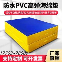 Waterproof Rock Climbing Protective Pad Thickeneded Somersault Pad Foldableing Martial Arts Dance Taekwondo Sports High Jump Fitness Pad Sponge Pad