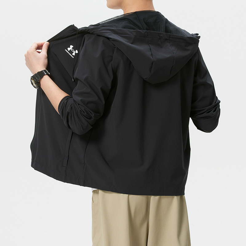 UA安德玛男装春季新款运动服外套训练上衣梭织夹克开衫6003001 3