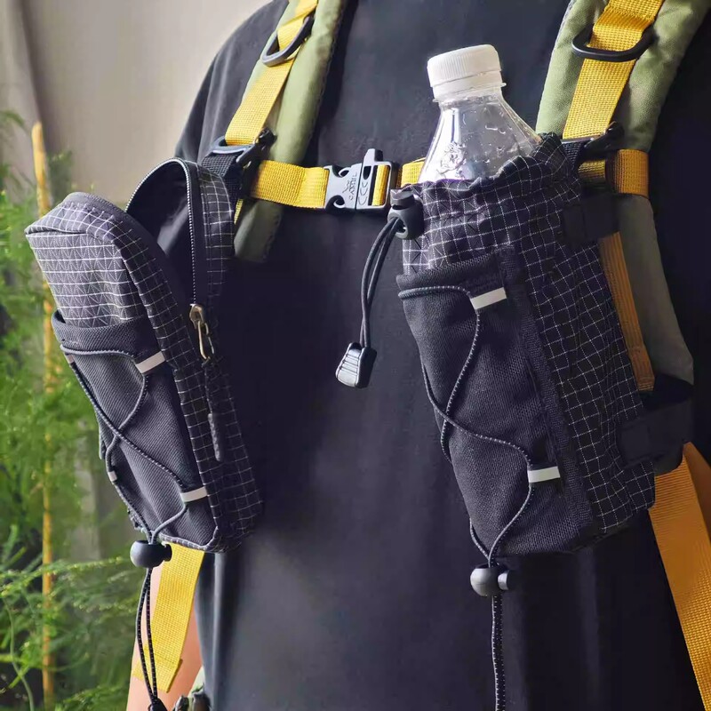 Outdoor Shoulder Bag, Hanging Bag, Mountaineering and Hiking Expansion Bag, Water Cup, Mobile Phone Storage Bag, Ultra-Light Waterproof Backpack Accessory Bag Outdoor Shoulder Bag, Hanging Bag, Mountaineering and Hiking Expansion Bag, Water Cup, Mobile Phone Storage Bag, Ultra-Light Waterproof Backpack Accessory Bag