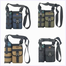 Outdoor shoulder bag mens crossbody bag leisure travel water bottle bag unisex backpack Oxford textile small shoulder bag