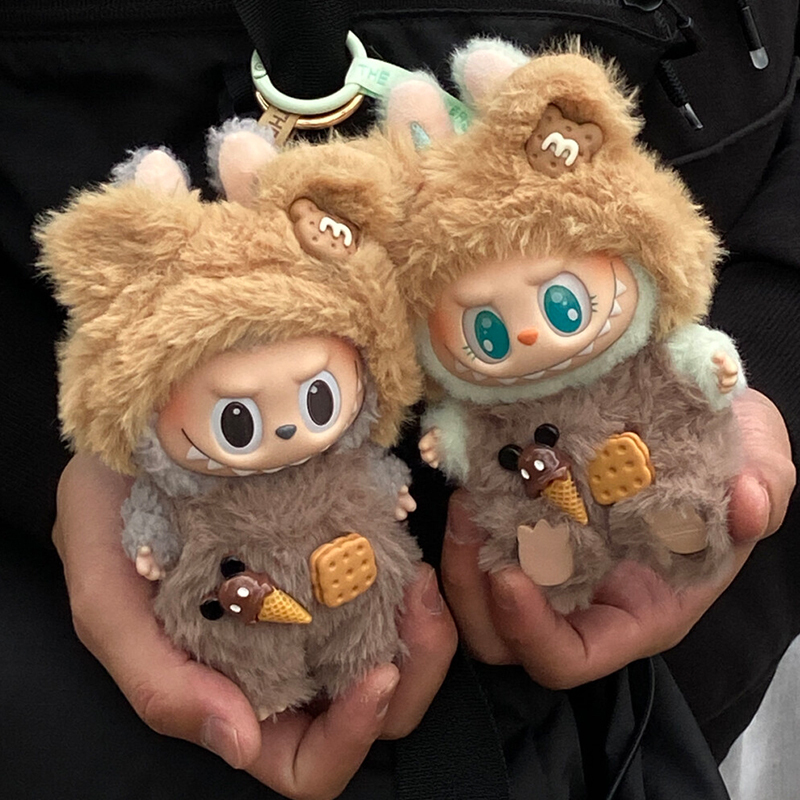 Bubble Mart Labubu Clothes Cotton Doll Labubu Plush Doll Universal Doll Clothes Hat Decoration Furry Outfit Bubble Mart Labubu Clothes Cotton Doll Labubu Plush Doll Universal Doll Clothes Hat Decoration Furry Outfit