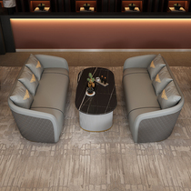 Sample house display center sofa combination light luxury modern business rest area sofa leisure reception reception and negotiation