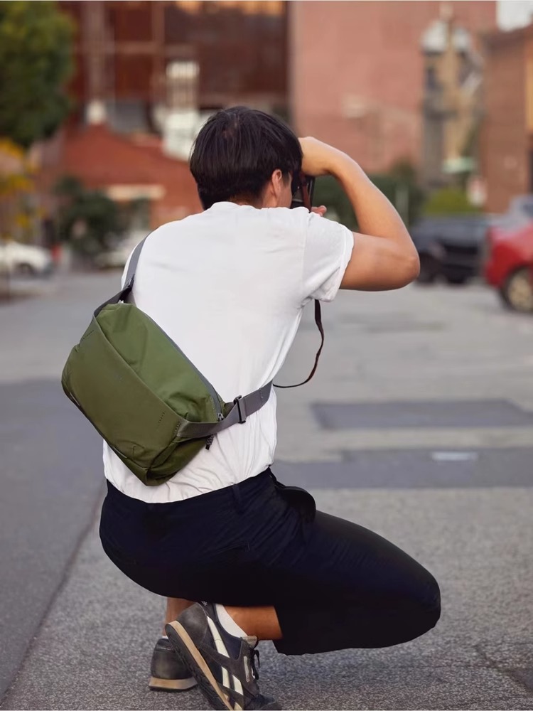 Bellroy Australia Venture Sling 9L Explorer Chest Bag Large Capacity Waterproof Single Shoulder Diagonal Satchel-Taobao