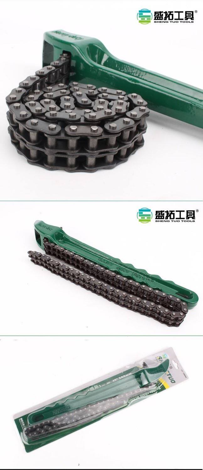 товар из китая 12寸双链条滤清器扳手 机油滤芯扳手 换机油格拆装工具链条管子钳