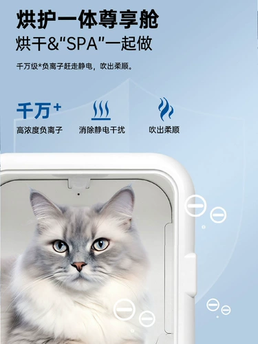 Paofu Pet Dryer Driching Box Dog Dog Полная автоматическая интеллектуальная ванна выдувает воду сухой убийство.