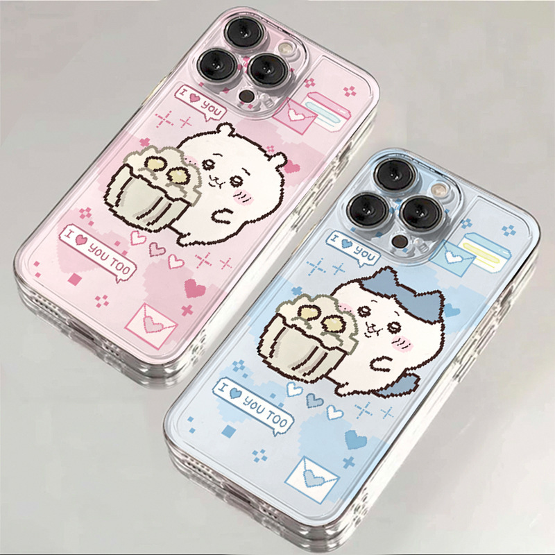Pixel Ji Yi Xia Ba Suitable for 16 iPhone 15 Pro Max Phone Case Xiaomi 14 Oppo Huawei Vivo Honor 100 Redmi K70 New Couple Apple 13 Phone Cute Cartoon 12 Niche
