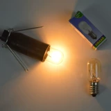 Электрический холодильник эфирное масляно -лампа Хрустальная соленая лампа Микроволновая печь капюшона тональный тон энергии, способствующий энергии, маленькая ночная лампочка E14 Root