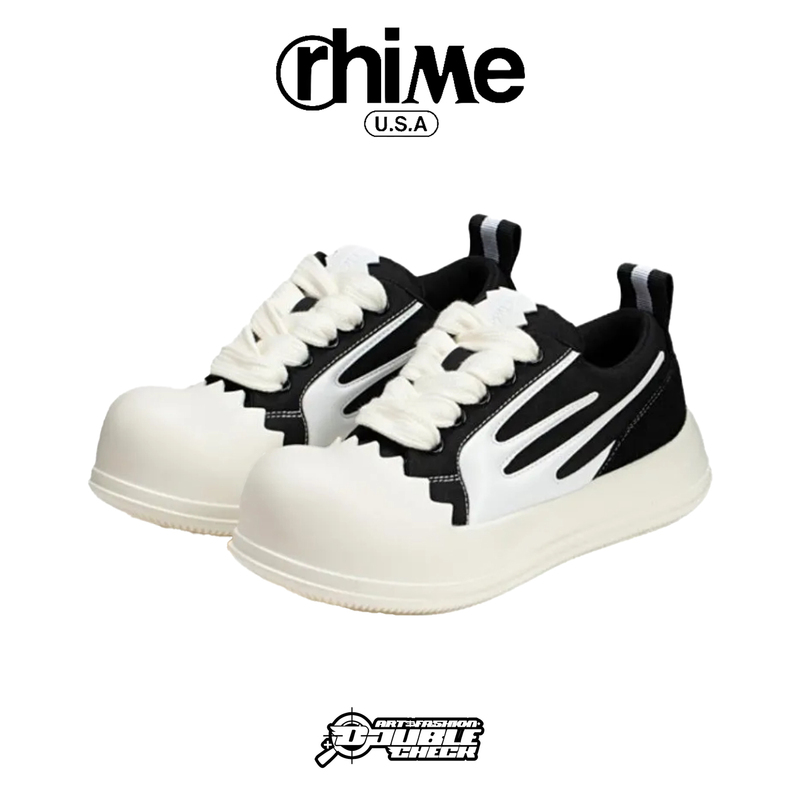 【Rhime Usa】 Eggshell Shoes with Thick Soles and Height-Increasing Design, Casual Sneakers with a Large Toe Box, Official Authentic Product 【Rhime Usa】 Eggshell Shoes with Thick Soles and Height-Increasing Design, Casual Sneakers with a Large Toe Box, Official Authentic Product