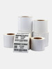 Coated Paper Self-Adhesive Label Stickers 30*20 60*40 Zebra Printer Label Barcode Ribbon Roll Synthetic Paper Clothing Hang Tag Kraft Paper Fragile Paper Roll Self-Adhesive Label Paper