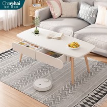 Tea couple creative generation minimalist living room new small apartment design sense fashion hair net red single apartment with sand