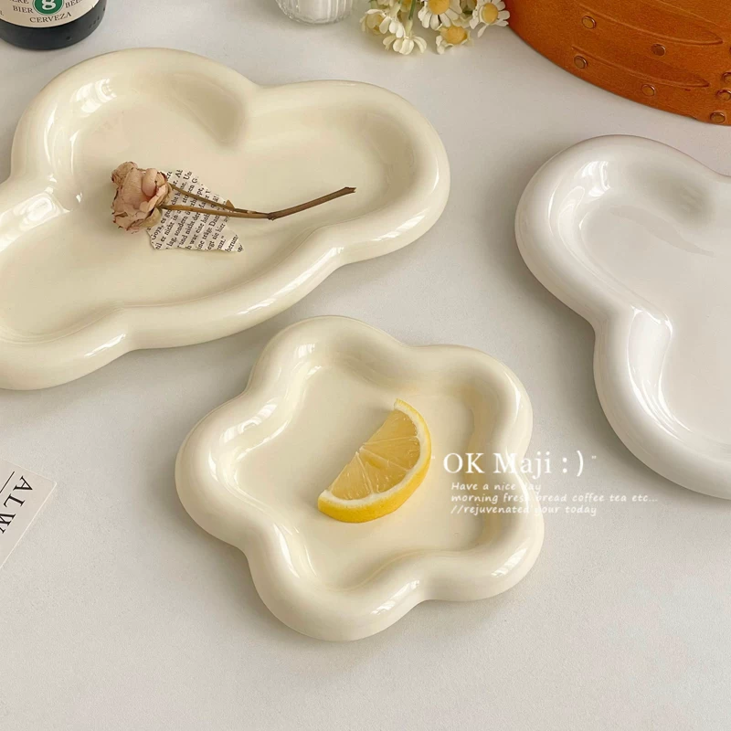 Cute dinner plate, high quality ceramic tableware