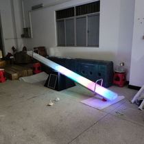 LED solar luminous seesaw outdoor shopping mall Internet celebrity Meichen activity square amusement park childrens seesaw