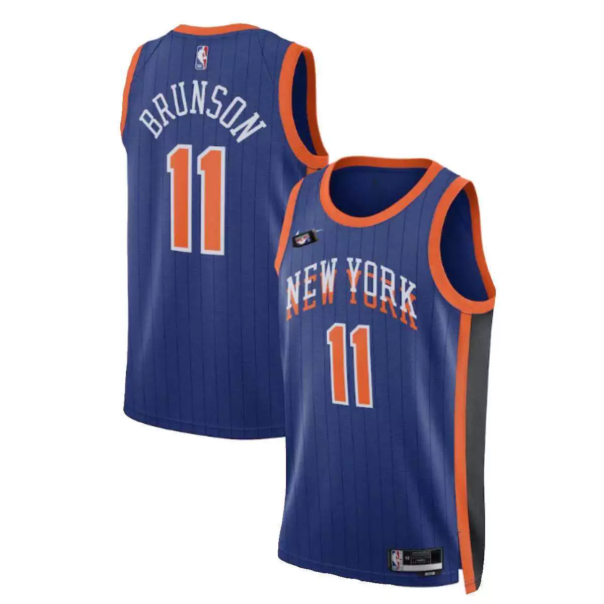US версия подлинной футболки Knicks команды 0 Диwenqinzo джерси 9 Барлет 11 Брунсон 2024 городская версия SW