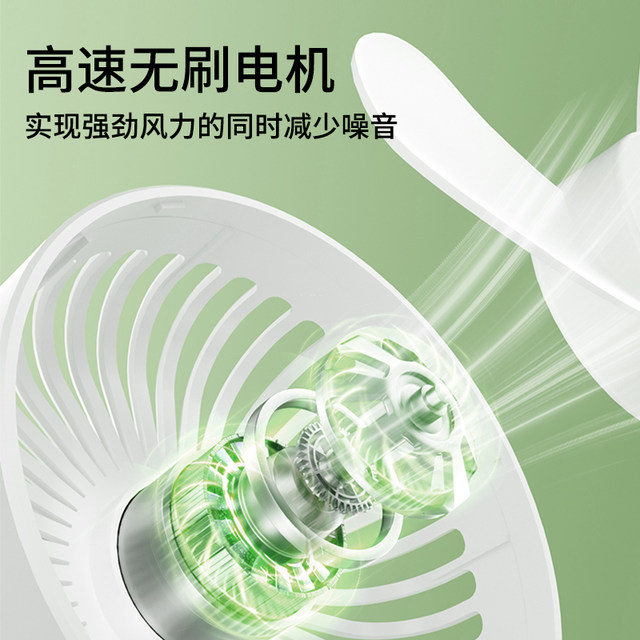 5inch USB Fan for Elementary School Students' Dormitory, Small Portable Mini Fan That Can Be Plugged into a Power Bank, Desktop Clip-On Fan, Personal Home Fan, Ultra-Quiet Bed Fan, Handheld, Car-Mounted Stand Fan