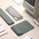 Striped Terry Cloth Mouse Pad, Desk Hand Rest Pad, Non-Slip Keyboard Hand Rest Pad, Computer Wrist Rest Desk Pad, Hand Pillow