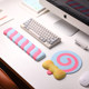 Lollipop Silicone Wrist Rest Mouse Pad Memory Foam Keyboard Wrist Rest Office Wrist Rest Palm Rest Mouse Pad Cute for Women