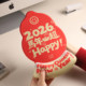 2026 New Model Red Mouse Pad for the Year of the Horse, Happy New Year Design, Office Desk Decoration Pad, Super Good Luck in the Year of the Horse