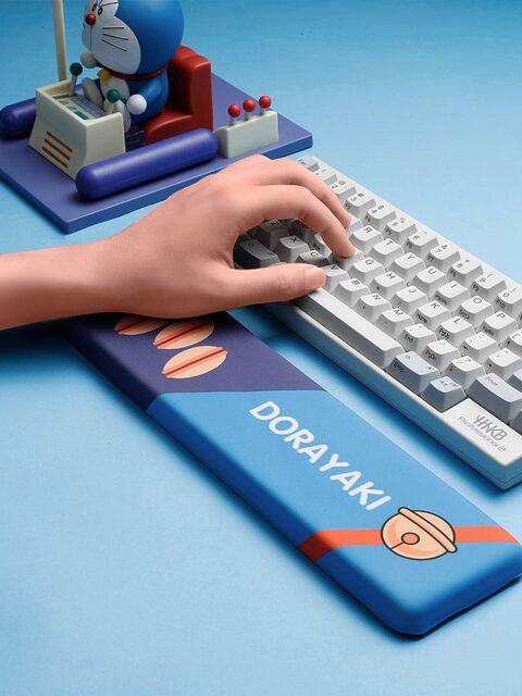 Computer Keyboard Hand Rest Memory Foam Dorayaki Wrist Guard Comfortable Wrist Rest Hand Rest Wrist Pad Girls Hand Pillow Pad