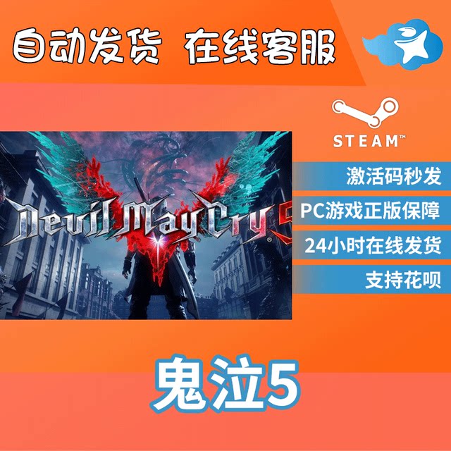 Pc Chinese Steam Game Genuine Game Devil May Cry 5 Dmc5 China Region Activation Code China Region Cdk