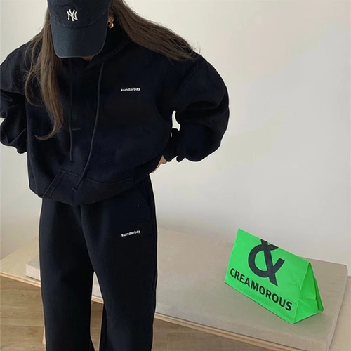 Осенний утепленный спортивный костюм, толстовка с капюшоном для отдыха, зимний комплект, коллекция 2023