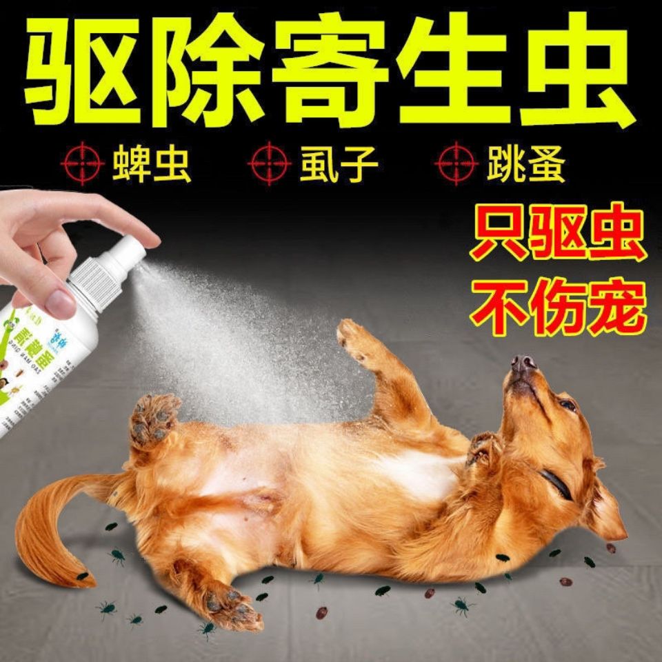 (Deadly tick star worm egg double killing) dog repellent in vitro dog pet in vitro insecticide spray