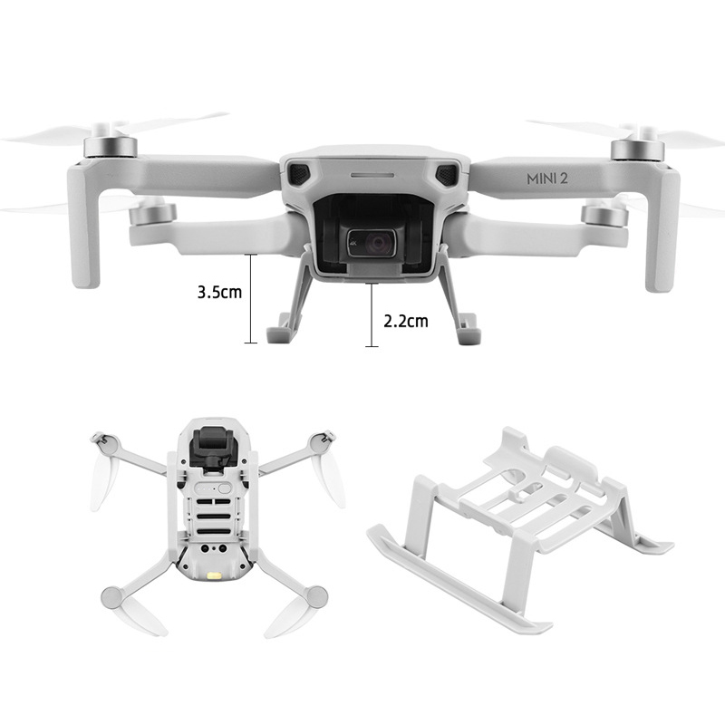 Suitable for DJI DJI Mini2 SE heightened tripod Mini 2 can quickly disassemble the landing gear UAV expansion accessories
