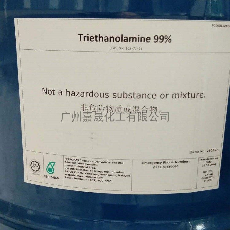 三乙醇胺TEA:马石油工业级环氧树脂固化剂、乳化剂、增稠剂的秘密武器-润湿剂-淘宝百科网