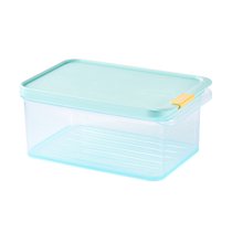 (Self-operated) LOCK&LOCK plastic crisper large-capacity food storage box refrigerator freezer special box