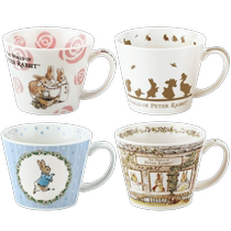 (Self-operated) Peter Rabbit mug Japanese imported ceramic cup coffee cup female cute cup drinking cup
