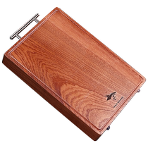 (Self-operated) Kuangsha ebony cutting board mildew-proof and antibacterial household vegetable chopping board solid wood chopping board kitchen knife sticky board