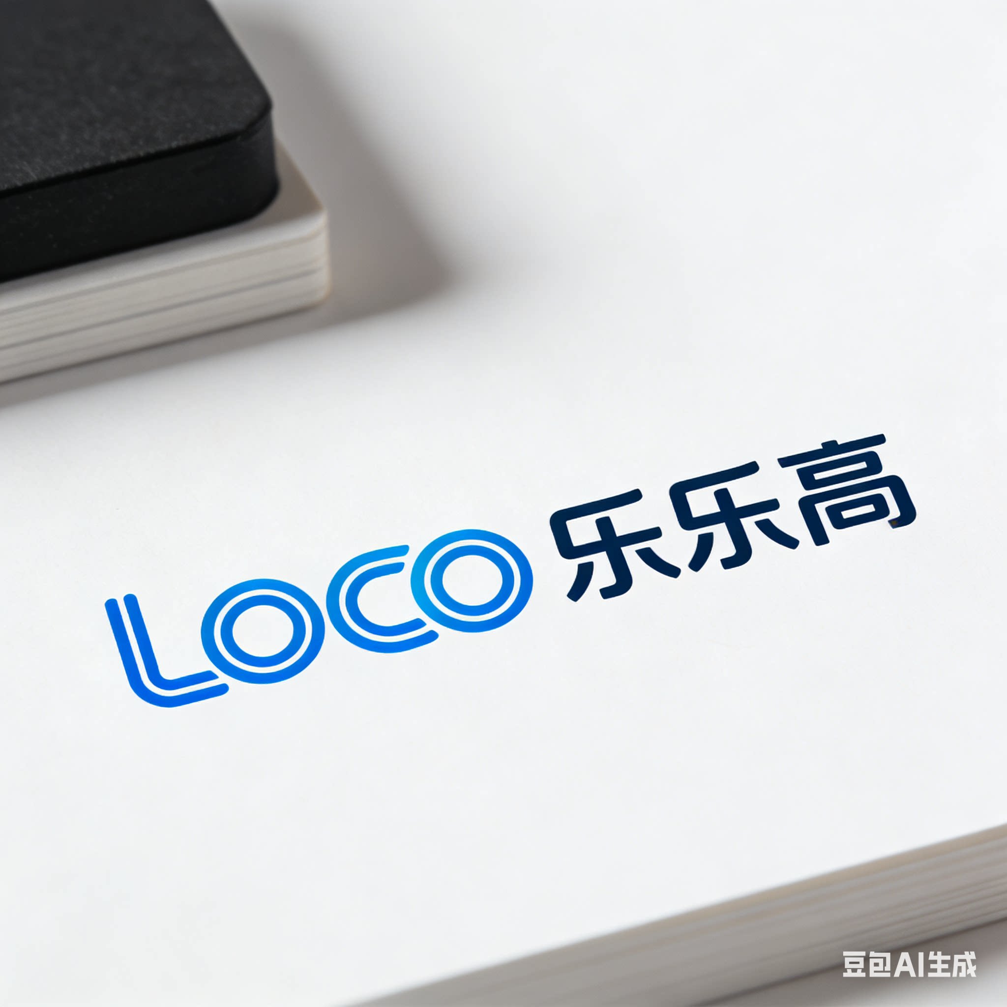 乐乐高白板厂的LOGO