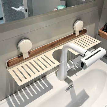 Too high-end suction cup-type faucet rack