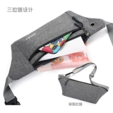 Модная поясная сумка подходит для мужчин и женщин для отдыха, универсальная барсетка, ткань, сумка через плечо, для бега, премиум класс